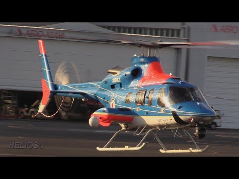 【Tokyo Heliport】Various Helicopter Takeoffs and Landings