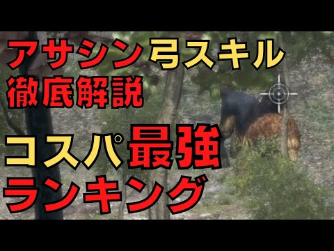 【ドラゴンズドグマダークアリズン】アサシン弓スキルコスパランキング【DDDA解説】