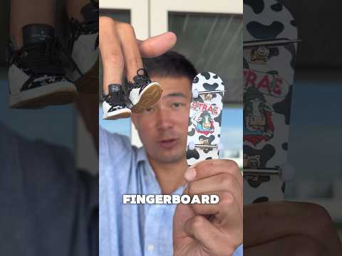 Fingerboard shoes worth it?🤔#fingerboard #techdeck #funnyshorts