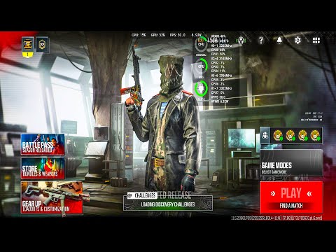 WARZONE MOBILE NEW UPDATE FPS TEST ANDROID BO6 INTEGRATION GAMEPLAY