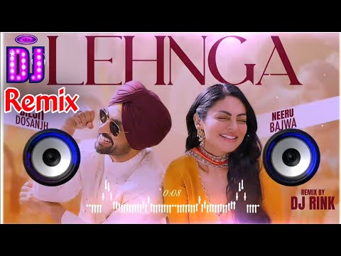 Lehnga Song Dj Remix Diljit Dosanjh | Je Tu Nachi Na Mere Naal Goriye Lehange Te Sharab Dhol Du Mix