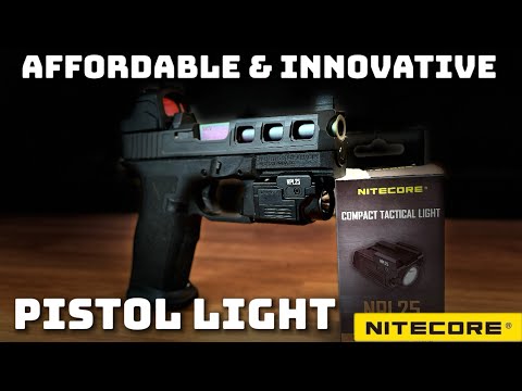 Pistol Flashlight by Nitecore NPL25 Full Review