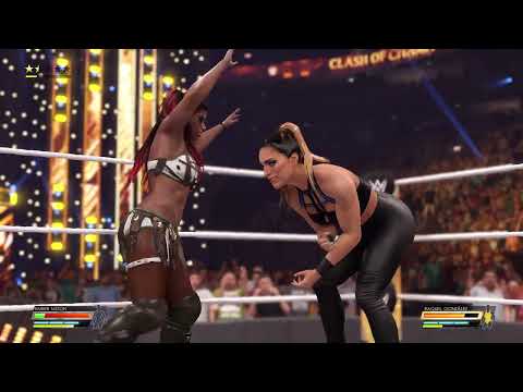 WWE 2K22 - Ember Moon Vs Raquel Gonzalez