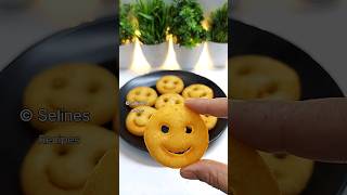 5 mins Evening Snacks|Potato Smiley 😊 #selinesrecipes #smile