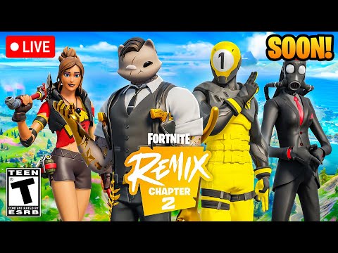 FORTNITE CHAPTER 2 REMIX SOON! SPOOKY HORROR SUMMER BREAK ISLAND! #EpicPartner #FindItInFortnite