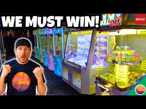 We Don't WANT These Claw Machine Prizes! We NEED Them! Round 1 Wins!