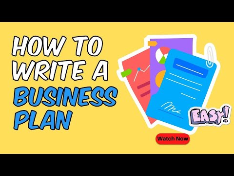 How To Write a Business Plan Example