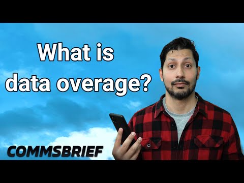 What is data overage?