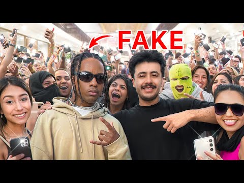 Fake Travis Scott Prank *HOUSTON SHUTDOWN*