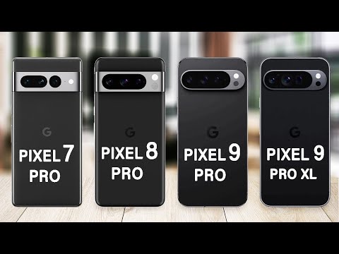 Google Pixel 9 Pro Vs Pixel 9 Pro XL Vs Pixel 8 Pro Vs Pixel 7 Pro Specs Review