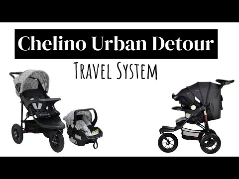 Chelino Urban Detour Travel System - all terrain, strong & durable