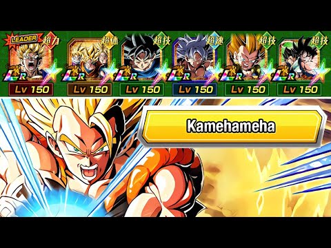 BUFFED KAMEHAMEHA CATEGORY TEAM SHOWCASE! Dragon Ball Z Dokkan Battle