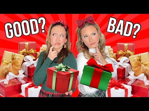 Don’t choose the WRONG GIFT shopping challenge + gift exchange 🎁😱🎄