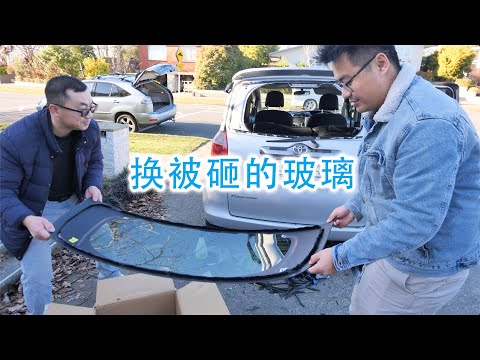 换被砸烂的玻璃（新西兰 Harold Vlog 862）