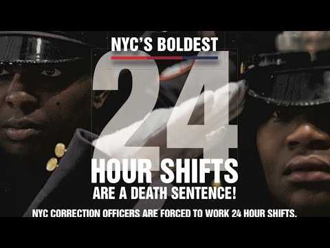 #NYC Correction officers working triple shifts #24Hours #Overtime #JailStories #BlackAndBlue