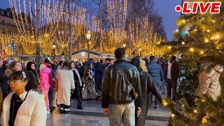 [🇫🇷Paris Live]  🎄Merry Christmas Eve in Chmps-Élysées🎄 walk Live Streaming 24/Decmber/2024