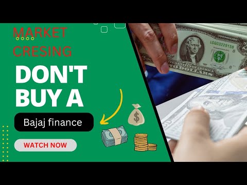 Smart💸 Money Move📈: Steer Clear of Bajaj Finance!📉🔻