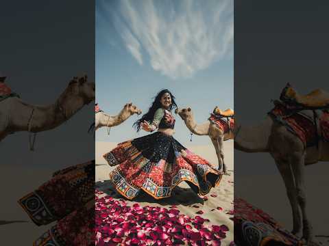 Navratri shoot in desert 🐪