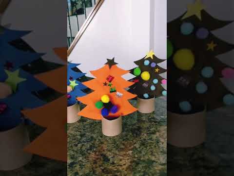 Super Cute, Creative and Easy Christmas Paper Crafts with Toilet Paper Roll