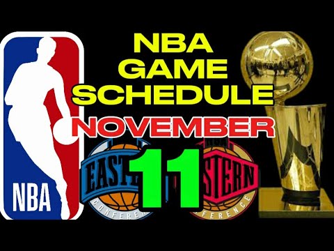 NBA GAME SCHEDULE NOVEMBER 11,2024 | NBA SEASON 2024-2025