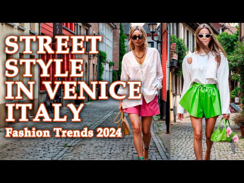 VENICE Street Style !!! Italian Street Style 👠September 2024-New Trends🤩