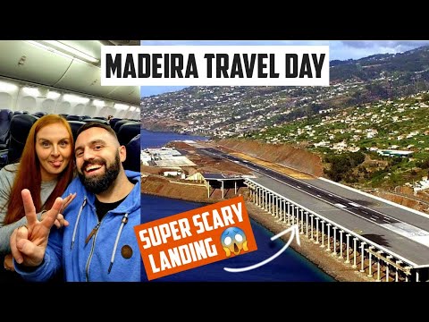 Madeira Travel Vlog - Landing At One Of The World's Most Challenging Airports! A Windy, Bumpy Ride