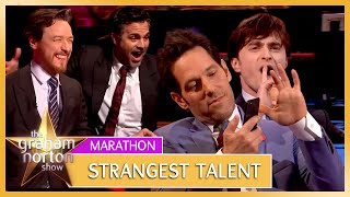 James McAvoy & Mark Ruffalo Love To Unicycle | Strangest Talents | The Graham Norton Show