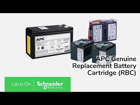 Why choose a genuine APC Replacement Battery Cartridge (RBC) for your APC Easy UPS?