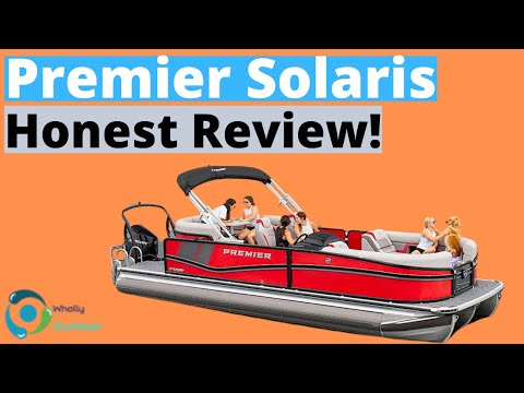 Best Premium Fishing Pontoon Boat! Premier Solaris Honest Review!