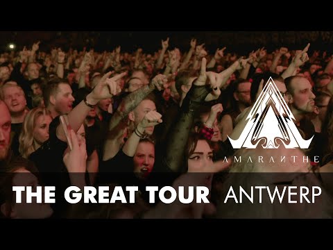 AMARANTHE - THE GREAT TOUR | Antwerp Recap