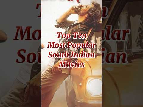 Top Ten Most Popular South Indian movies 2024 #top10 #movie #top10pakdrama #megatrailer #pushpa