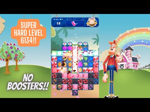 Candy Crush Saga Level 6134 | No Boosters