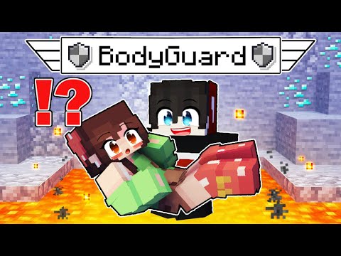 Living With My PROTECTIVE BODYGUARD In Minecraft!