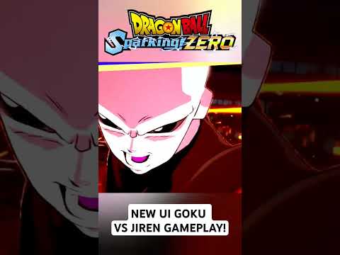 New Ultra Instinct Goku VS Jiren Gameplay - Dragon Ball Sparking Zero