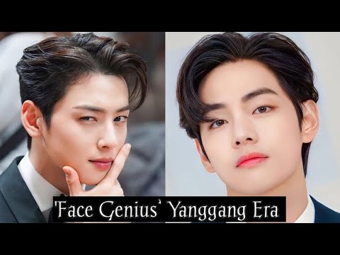 Kmedia names Kim Taehyung and Cha Eun Woo as ‘Face Genius’ of an Era in a special issue.