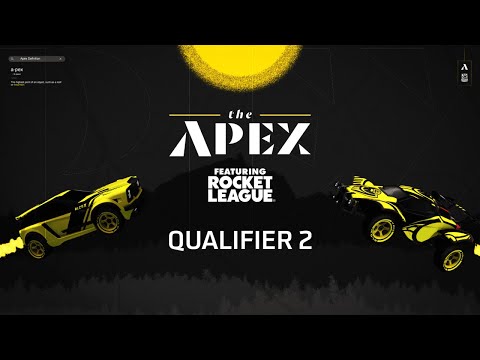 🔴 The Apex, Featuring Rocket League | Qualifier 2 Presented by Thrustmaster HEART 🔴