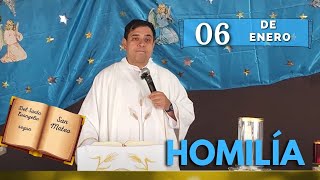 EVANGELIO DE HOY lunes 6 de enero del 2025 - Padre Arturo Cornejo