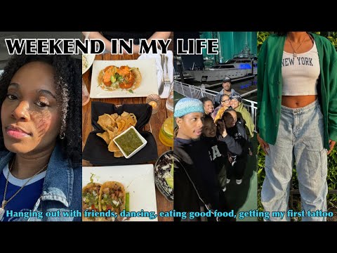 Weekend In My Life| hanging out with friends, dancing, eating good food, getting my first tattoo✨