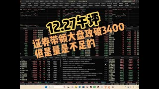 冲破3400之后，量不支持连续上攻，还是管理好自己的仓位