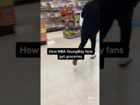 How NBA YoungBoy fans get groceries 😈🏃🏻‍♂️💨