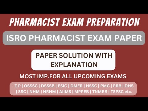 Sepoy pharmacist paper solution | Sepoy pharmacist exam questions 2024