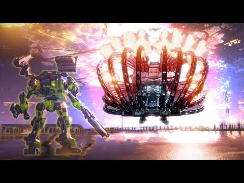 Armored Core 6 - ALL Boss Fights (Chapter One)