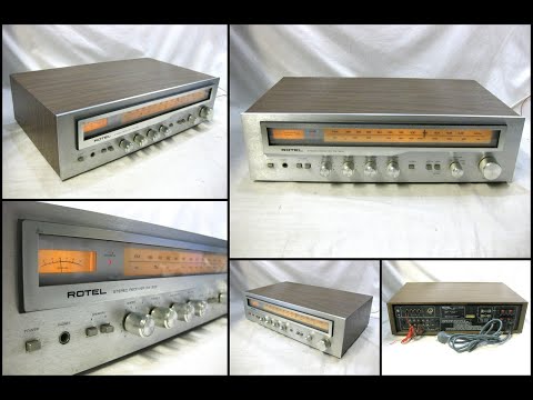 Vintage Rotel RX-303 Stereo Receiver Amplifie