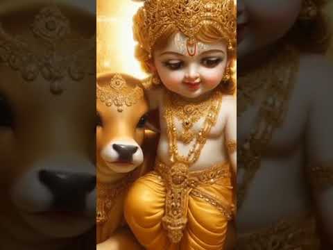 Little krishna animated vm||#radhakrishna#shrots#viralvideo#gayaurkrishna#krishnaplayingwithcow