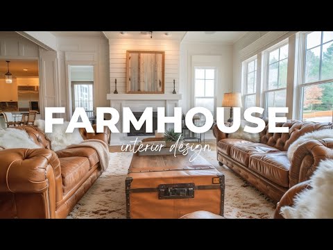 Farmhouse Interior Design: Rustic Vibes in a Cozy Heaven