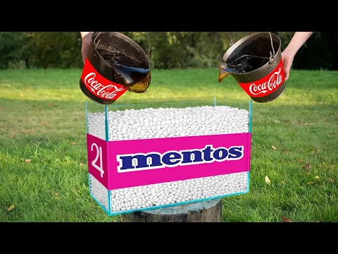 Experiment: Cola-cola VS Mentos