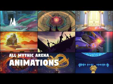 ALL MYTHIC ARENA ANIMATIONS / OPENINGS | TFT SET 12