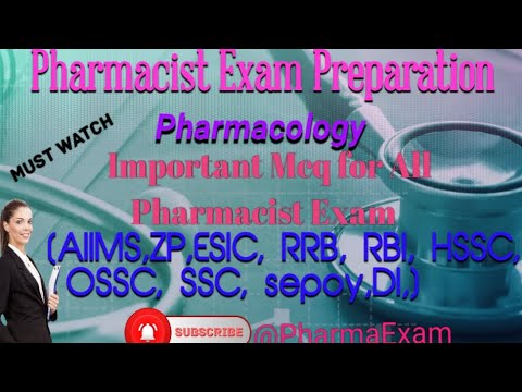 Pharmacology Important Mcq #pharmacistexampreparation #pharmacist #ossc #zppharmacist #aiims #osssc