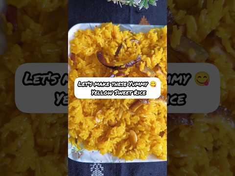 Basant Panchami Special Sweet Rice Recipe 🤤 #sweets #viral #trending #yum  @Priyas_punjabi_kitchen