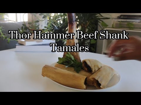 Wagyu Thor Hammer Beef Shank what? 🤯 Yes, I said Tamales!